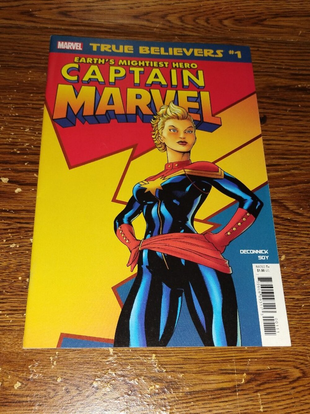 True Believers: Captain Marvel Earth's Mightiest Hero #1 (Marvel Comics, 2019)